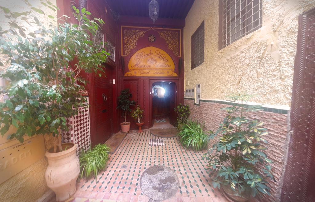 Riad Atika Mek Meknes Bagian luar foto